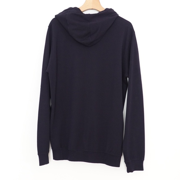 NWT Filippo De Laurentiis 100% Cotton Men Dark Blue Sweatshirt/Hoodie US L/EU 52 - Picture 5 of 7